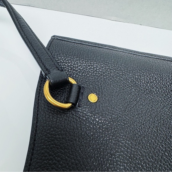 Coach - Tyler Carryall Black Leather Tote Bag - Picture 7 of 11